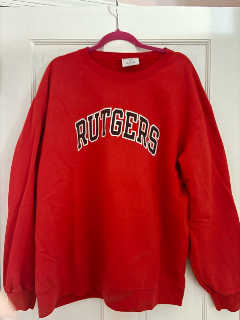 Champion Red Crewneck Sweatshirt